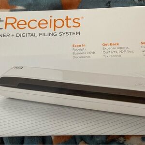 Neat White Digital Filing System